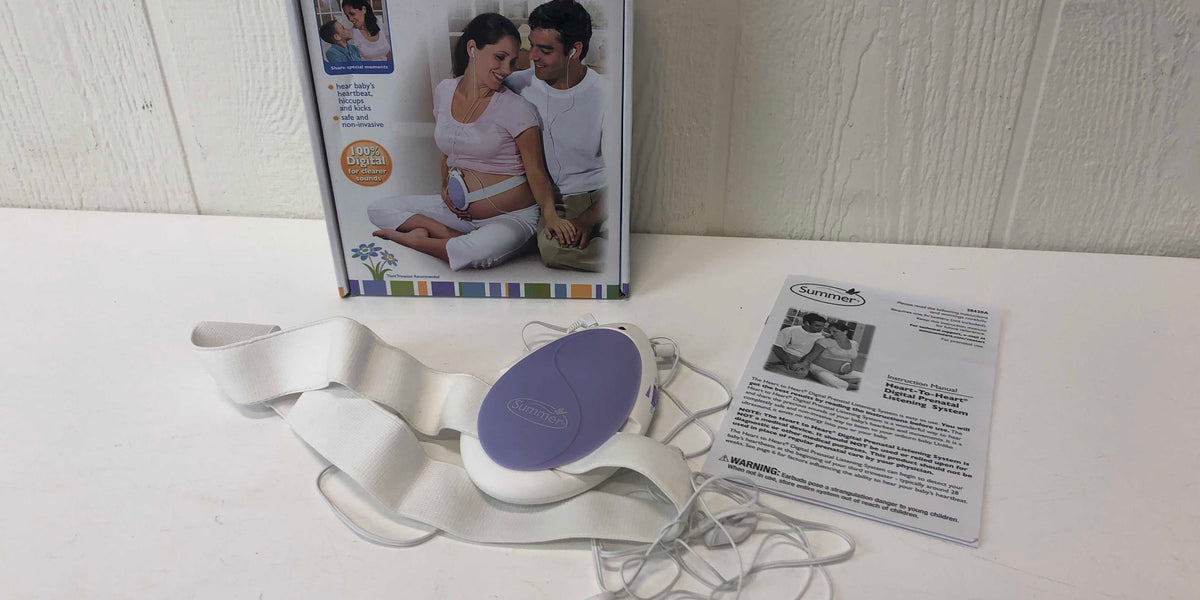 summer infant heart to heart monitor Summer Infant Heart to Heart Prenatal Listening System