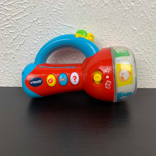 secondhand VTech Spin & Learn Color Flashlight