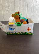 secondhand Melissa & Doug Feed & Groom Horse Care Play Set