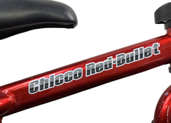 secondhand Chicco Red Bullet Balance Bike