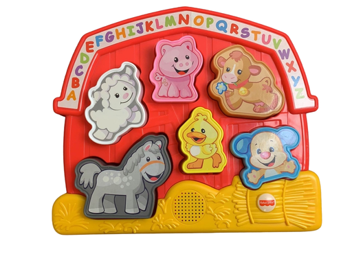 used Fisher Price Laugh & Learn Farm Animal Puzzle