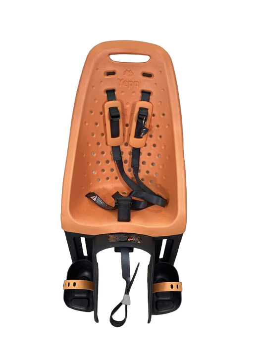 used Thule Yepp Maxi EasyFit Rack Mounted Child Bike Seat, Orange