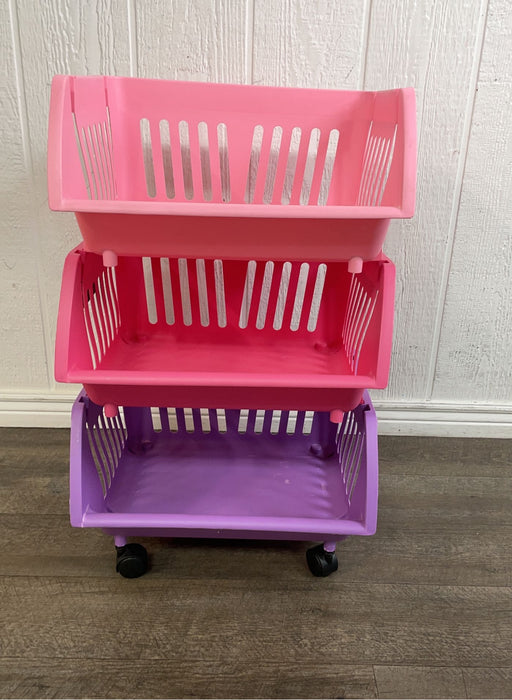 used Plastic Stacking Bins