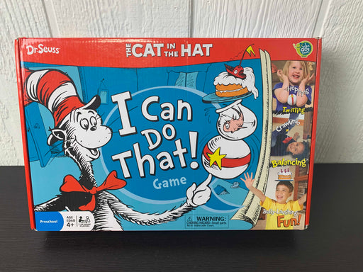 secondhand Wonder Forge Cat in The Hat I Can Do That! Kids Activity Game