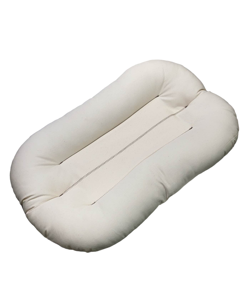 used Snuggle Me Organic Sensory Infant Lounger, Natural