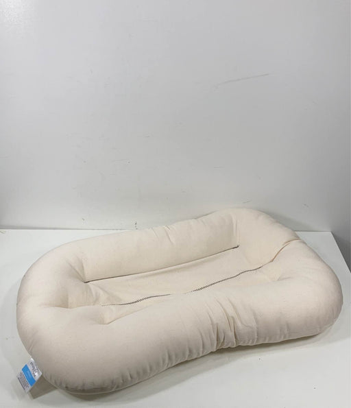 used Snuggle Me Organic Sensory Infant Lounger, Natural