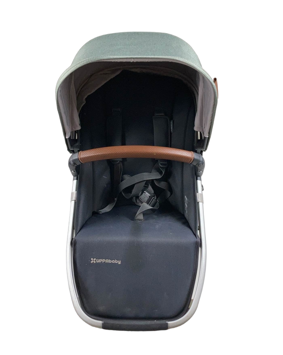 used UPPAbaby VISTA RumbleSeat V2, 2015+, 2021, Emmett (Green Melange)