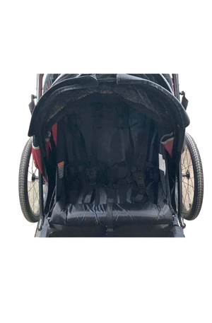 Schwinn double jogging 2024 stroller bike trailer