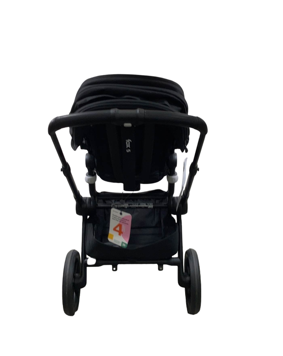 Bugaboo Fox 5 Stroller, 2023, Black Frame, Midnight Black