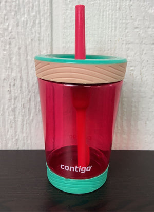 Contigo 14 oz. Kid's Spill-Proof Tritan Plastic Tumbler with Straw