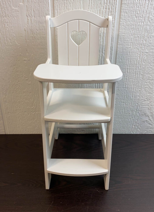 secondhand Melissa & Doug Mine To Love Doll Highchair