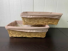 secondhand BUNDLE Storage Baskets