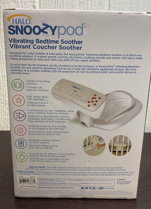 Shop Halo SnoozyPod Vibrating Bedtime Soother at GoodBuy Gear