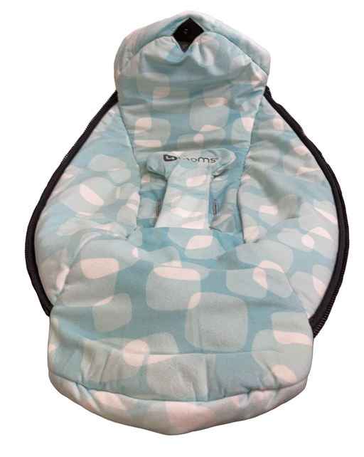 used 4moms BounceRoo Seat Fabric, Turquoise Squares Plush