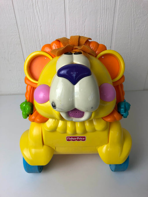 used Fisher Price 3-in-1 Sit, Stride, and Ride Lion Toy