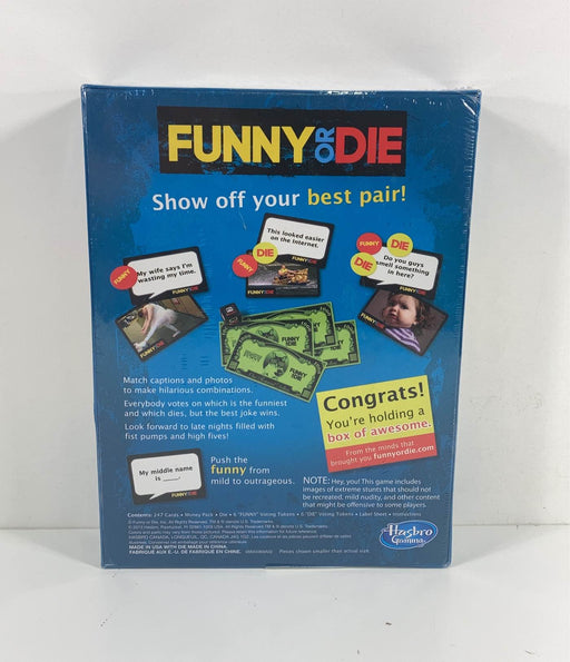 secondhand Hasbro Funny or Die Game