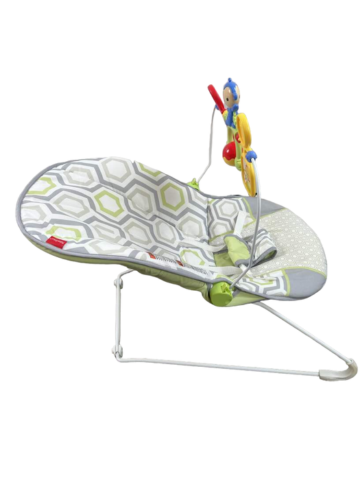 used Fisher Price Baby Bouncer, Geo Meadow