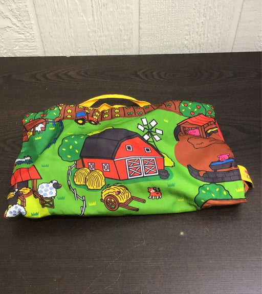 used Melissa & Doug Take-Along Farm Baby and Toddler Play Mat