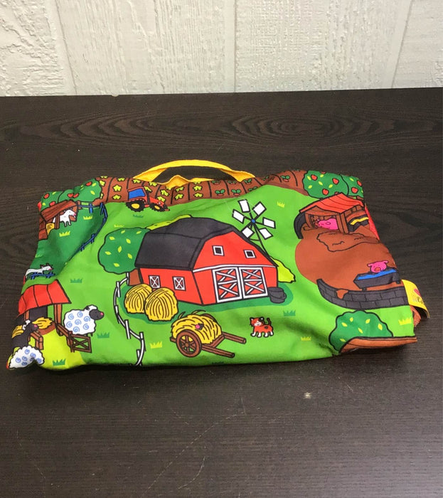 used Melissa & Doug Take-Along Farm Baby and Toddler Play Mat