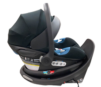 Shop Cybex Aton G Swivel Infant Car Seat and Base, 2023, Moon Black at GoodBuy Gear