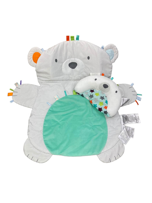 used Bright Starts Tummy Time Prop & Play Mat, Polar Bear