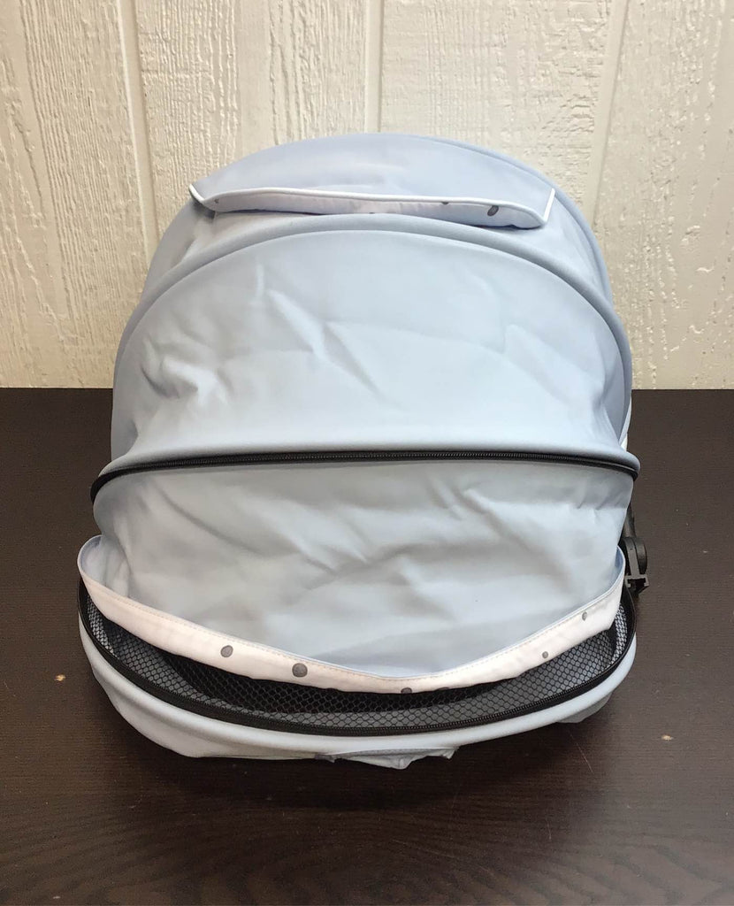 Mockingbird Replacement Canopy With Sun Shade, Sky, Watercolor Drops