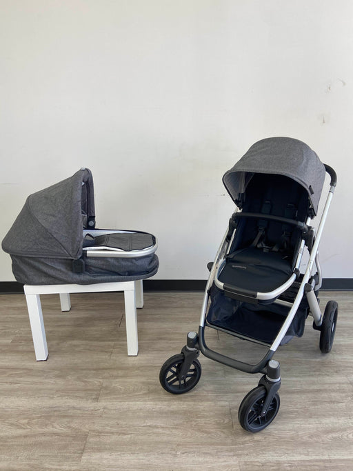 secondhand UPPAbaby VISTA V2 Stroller, 2019, Jordan (Charcoal Melange)