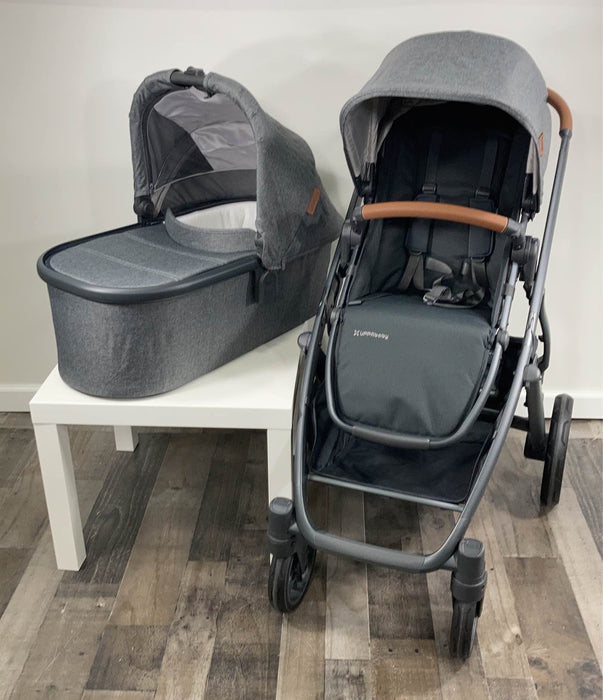 secondhand UPPAbaby VISTA V2 Stroller, 2021, Greyson (Charcoal Melange)