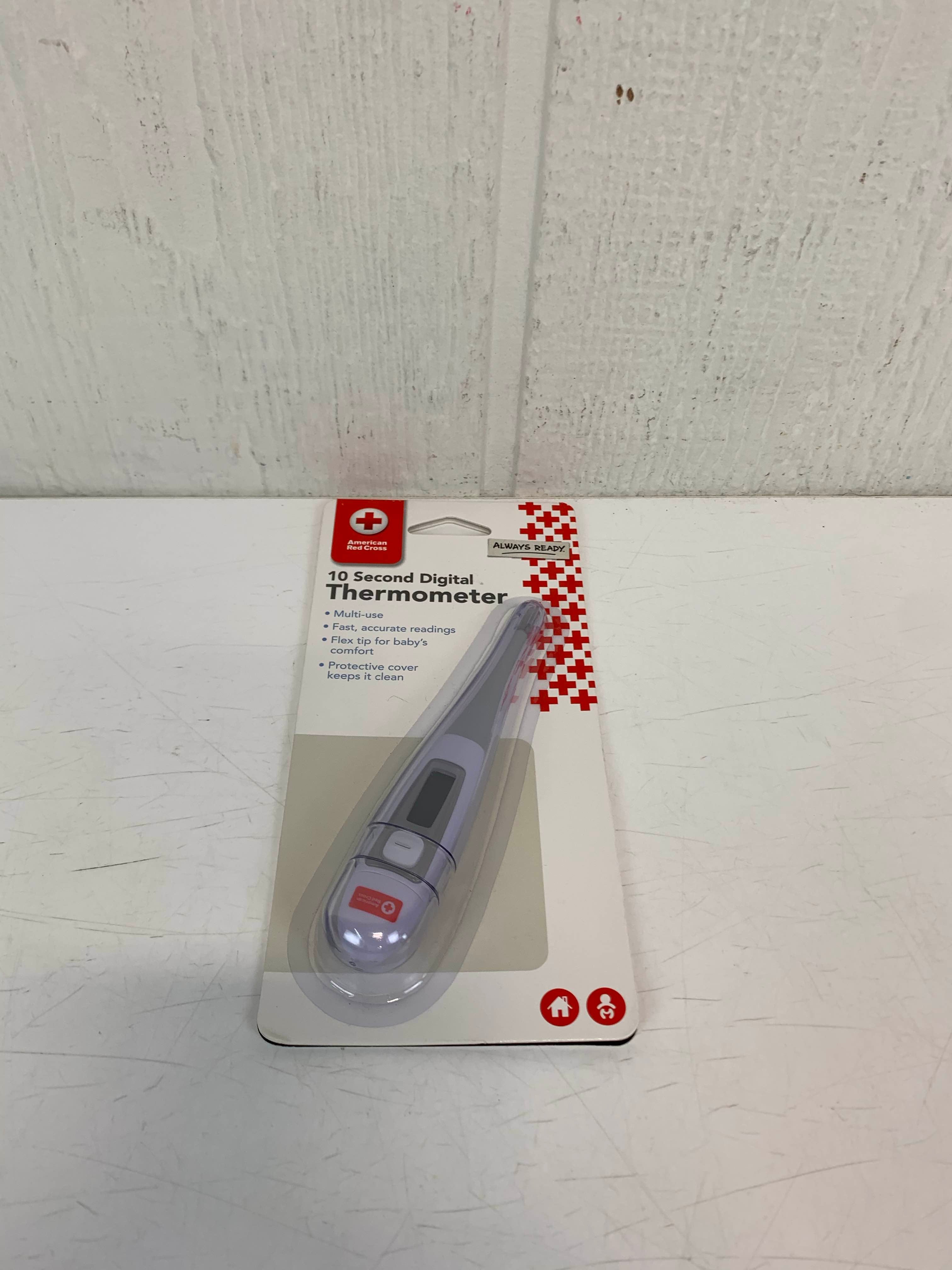 American Red Cross 10 Second Digital Thermometer 