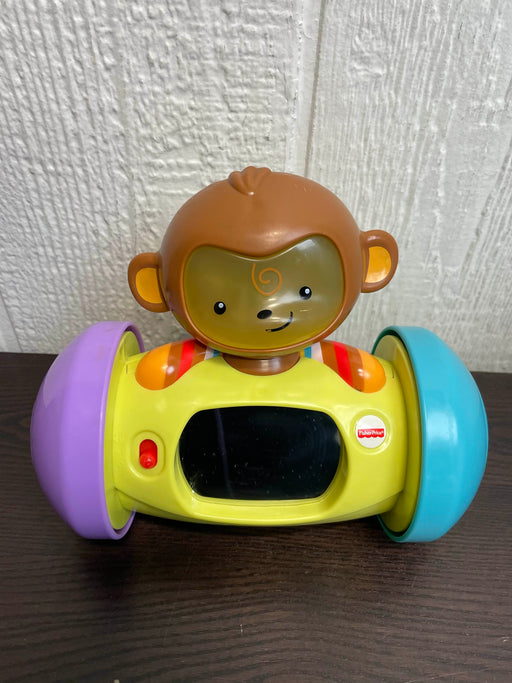 used Fisher Price My Little SnugaMonkey 1-2-3 Crawl-Along Monkey