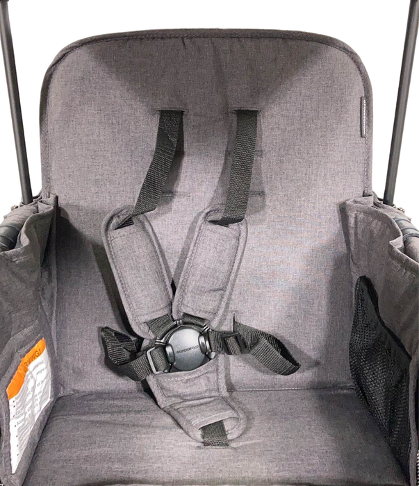 Wonderfold W2 Luxe Multifunctional Double Stroller Wagon, 2022, Charcoal Gray