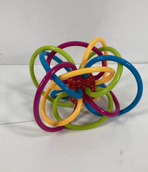 used Manhattan Toy Winkel Rattle And Sensory Teether Toy