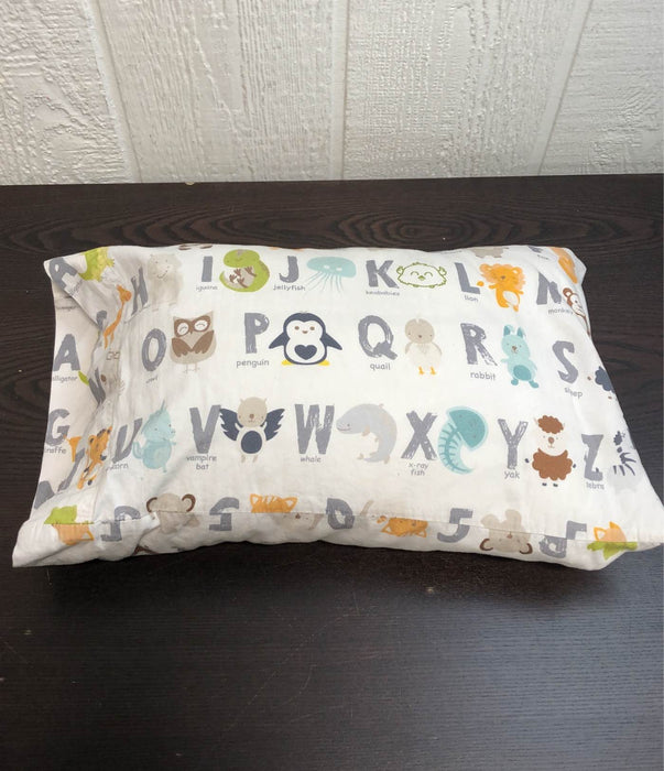 Shop KeaBabies Toddler Pillow with Pillowcase, Alphabet at GoodBuy Gear