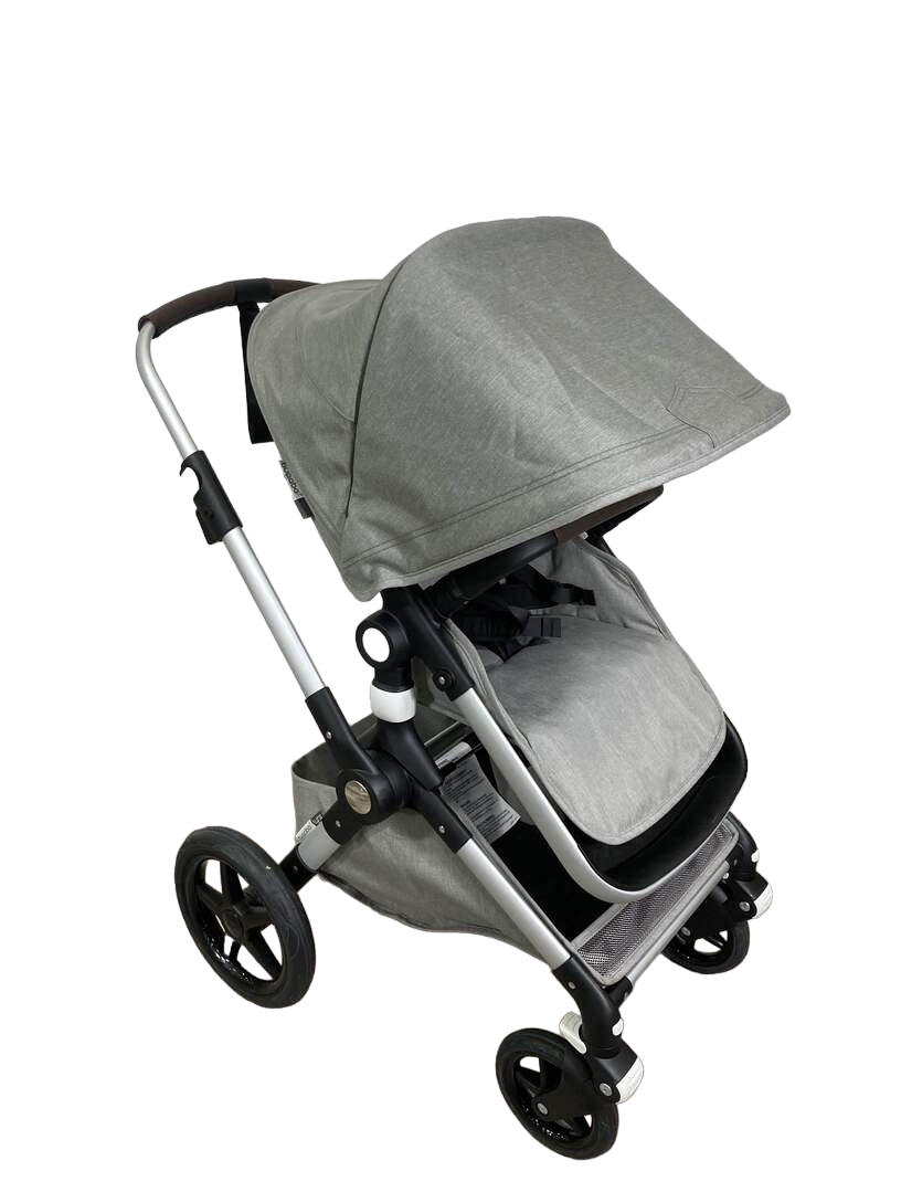 bugaboo classic grey melange Bugaboo Lynx Stroller, 2020, Aluminum, Light Grey Melange