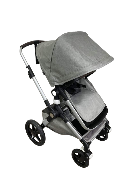 used Bugaboo Lynx Stroller, 2020, Aluminum, Light Grey Melange