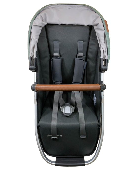 secondhand UPPAbaby VISTA RumbleSeat V2, 2015+, 2022, Emmett (Green Melange)