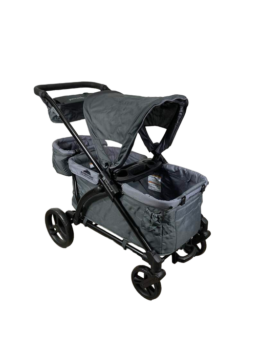 used Baby Trend Expedition 2-in-1 Stroller Wagon Plus, 2023, Ultra Gray