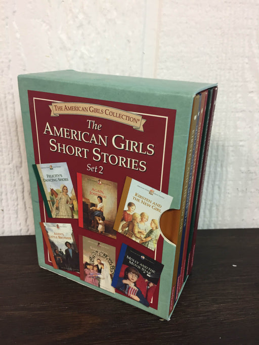 secondhand American Girl Mini Doll And Book Set