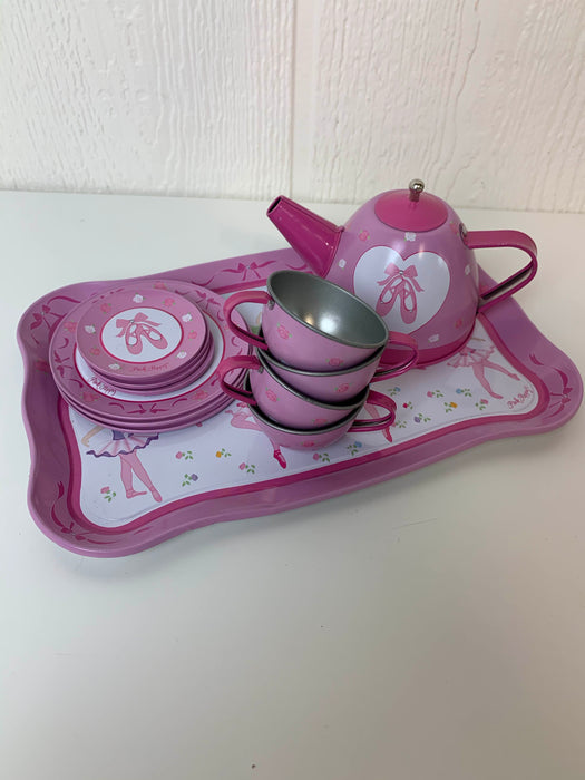 used Schylling Tin Tea Set