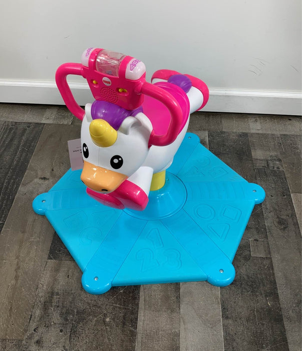 used Fisher Price Spin And Bounce, Unicorn