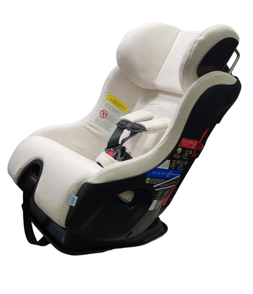 used Clek Fllo Convertible Car Seat, 2022, Marshmallow