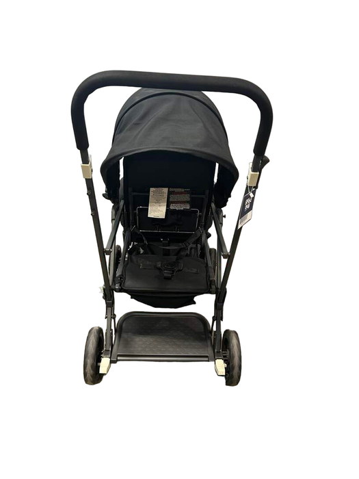 Joovy Caboose Too Graphite Sit and Stand Double Stroller, 2021, Black