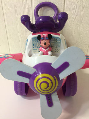 disney minnie mouse plane ride on