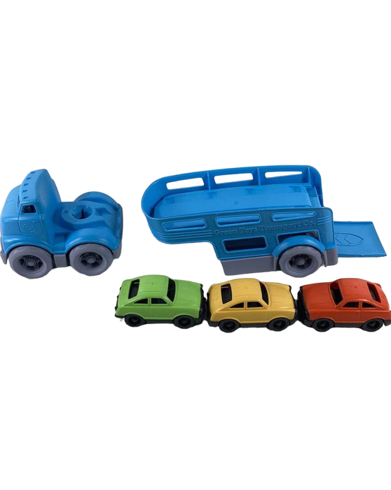 used Green Toys Car Carrier, Blue