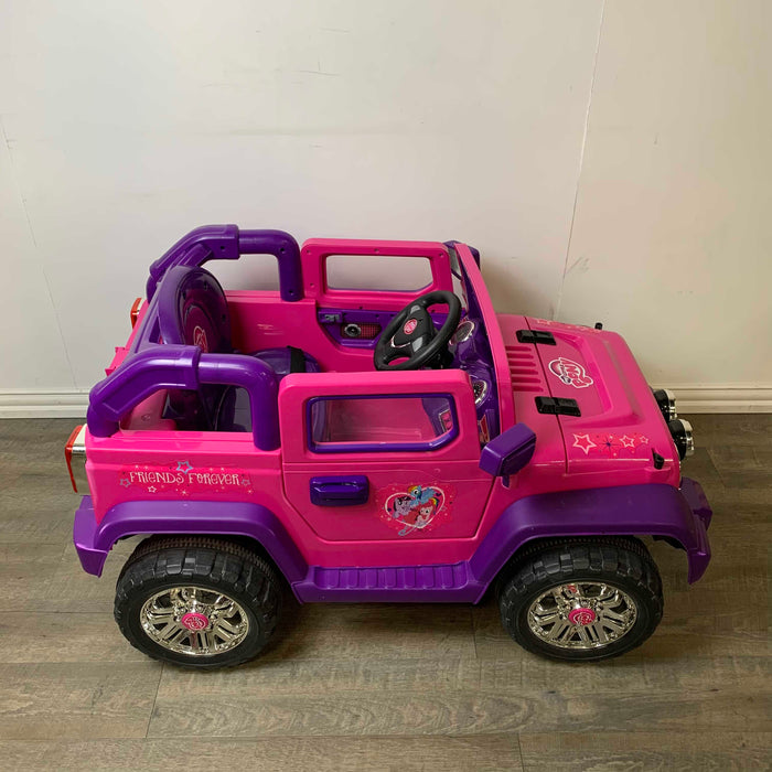 used Fisher Price Power Wheels My Little Pony Jeep