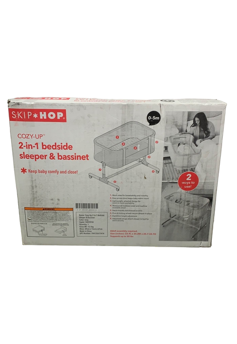 Shop Skip Hop Cozy-Up 2-in-1 Bedside Sleeper and Bassinet at GoodBuy Gear