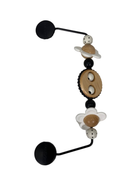 secondhand BabyBjorn Toy For Baby Bouncer, Googly Eyes Black & White