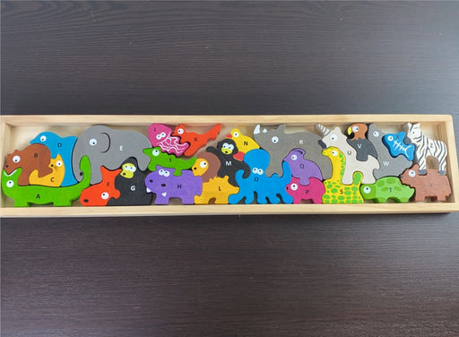 secondhand Begin Again Animal Parade A to Z Puzzle & Playset