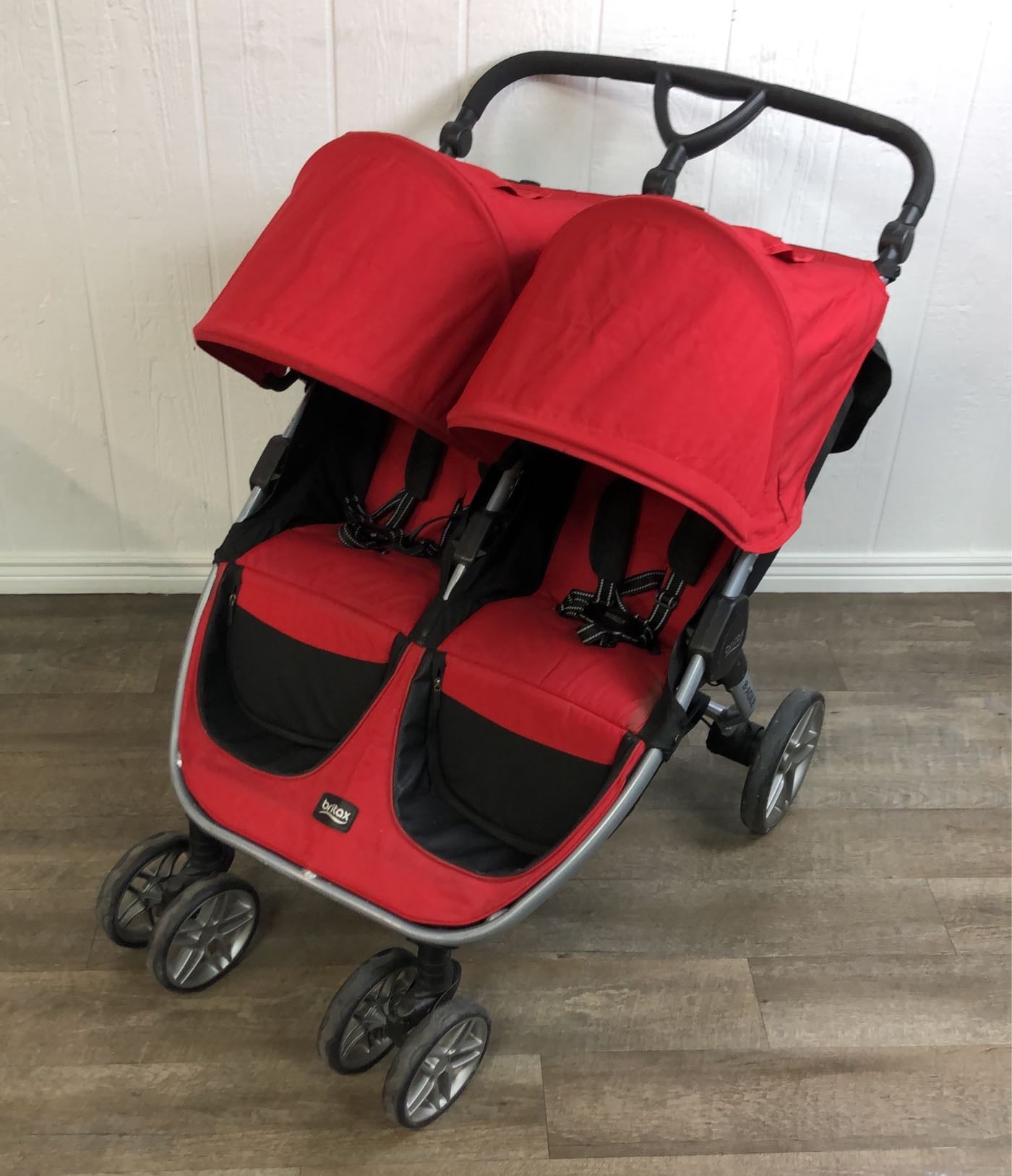 Second Seat How To Fold A Britax Double Stroller Double Buggy