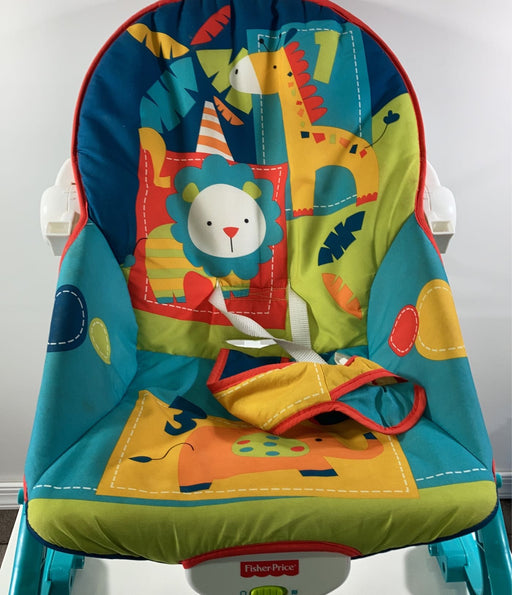 secondhand Fisher Price Infant To Toddler Rocker, Colorful Jungle